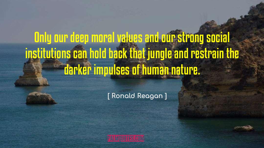 Moral Corruption quotes by Ronald Reagan