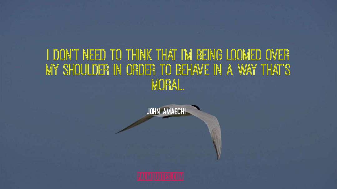 Moral Development quotes by John Amaechi