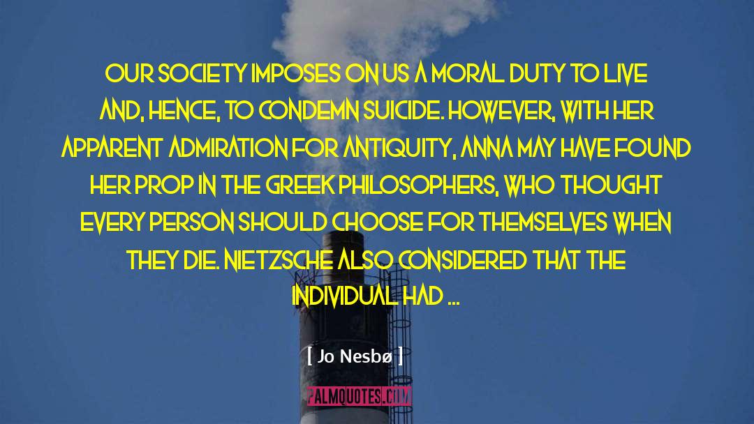 Moral Dilemma quotes by Jo Nesbø