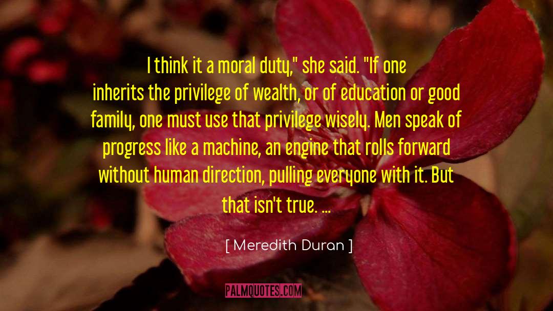 Moral Duty quotes by Meredith Duran