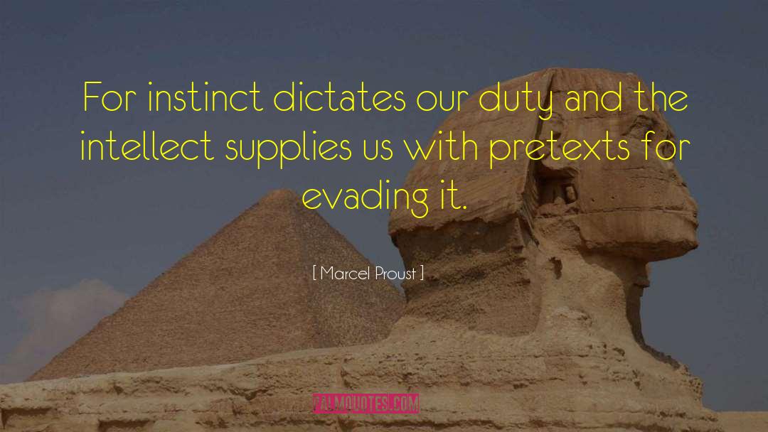 Moral Duty quotes by Marcel Proust