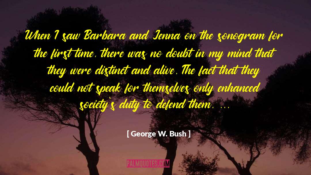 Moral Duty quotes by George W. Bush