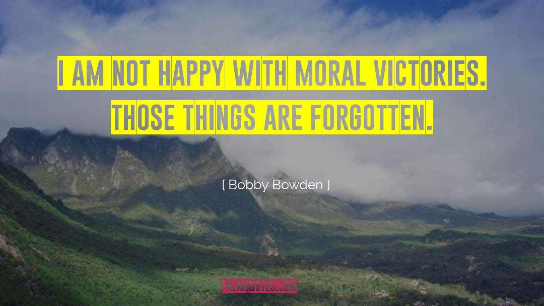 Moral Ethics quotes by Bobby Bowden