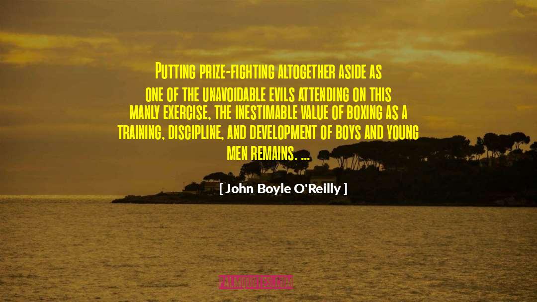 Moral Evil quotes by John Boyle O'Reilly
