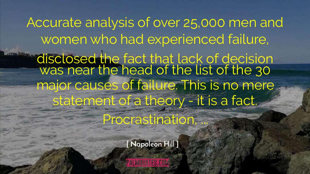 Moral Failure quotes by Napoleon Hill