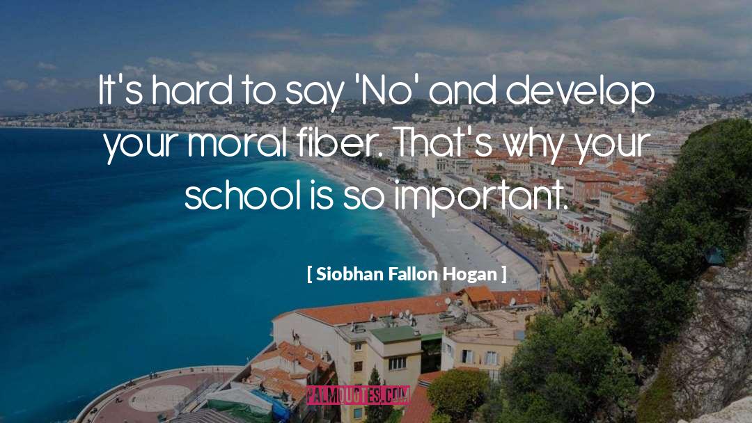 Moral Fiber quotes by Siobhan Fallon Hogan