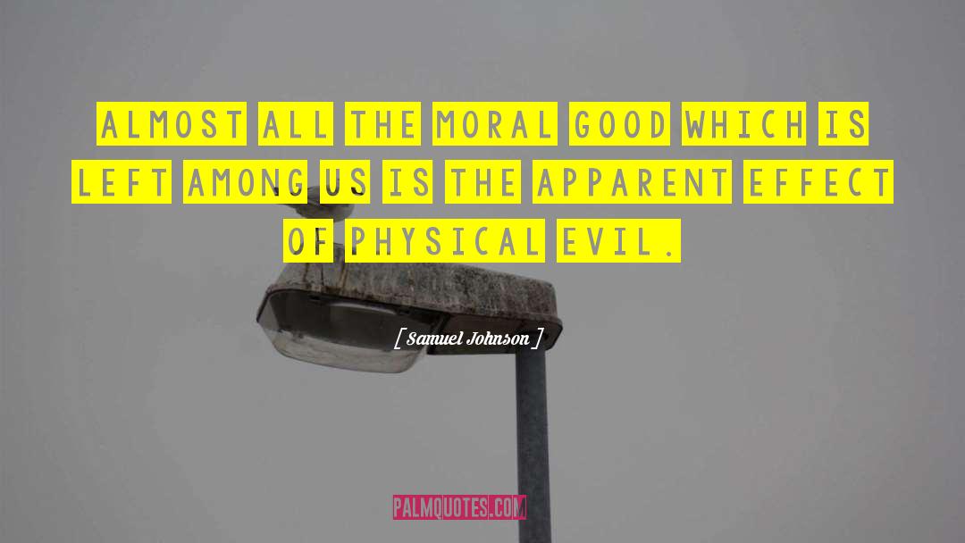 Moral Good quotes by Samuel Johnson