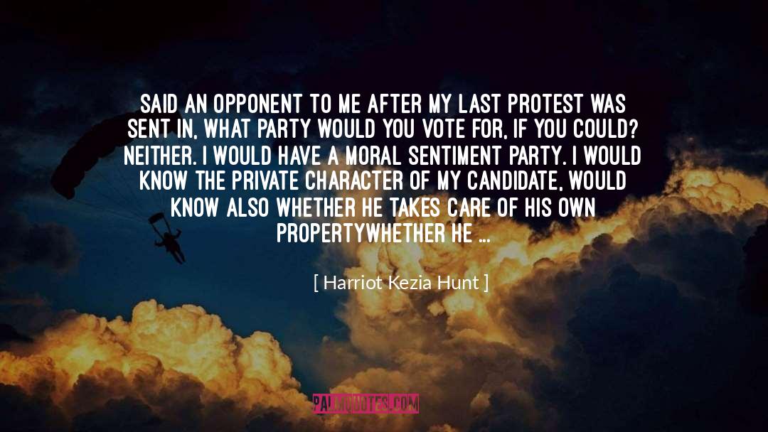 Moral Hazard quotes by Harriot Kezia Hunt