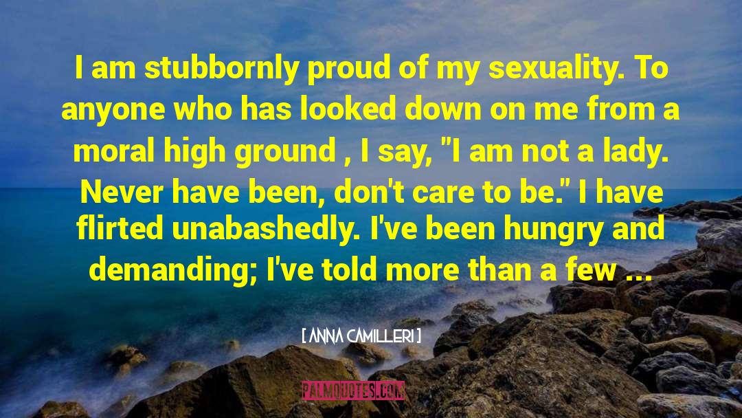 Moral High Ground quotes by Anna Camilleri