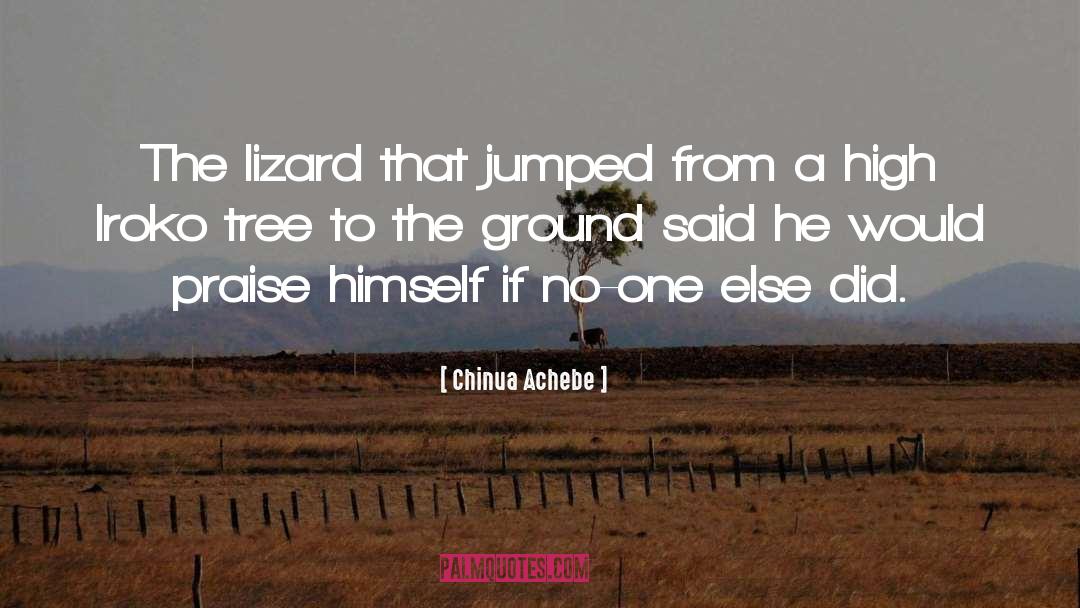 Moral High Ground quotes by Chinua Achebe