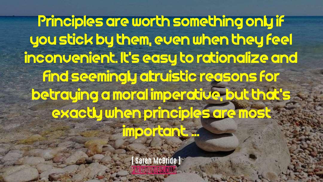 Moral Imperative quotes by Sarah McBride