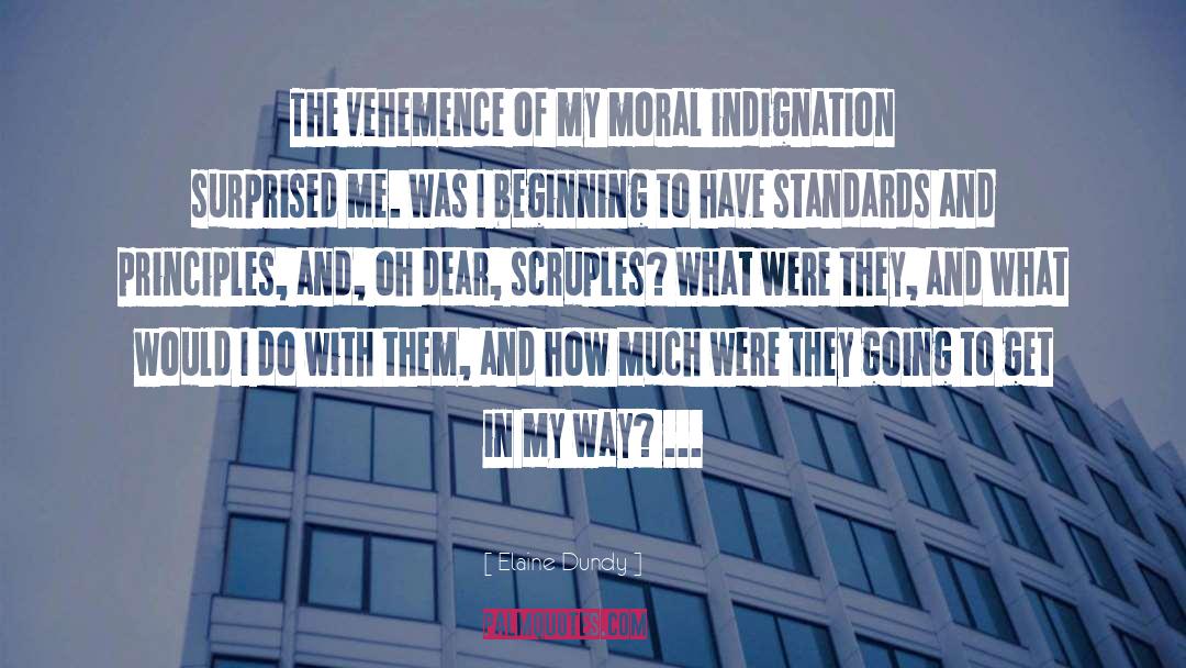 Moral Indignation quotes by Elaine Dundy