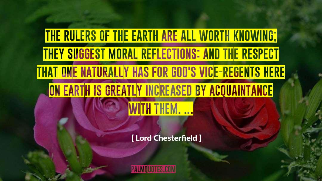 Moral Indignation quotes by Lord Chesterfield