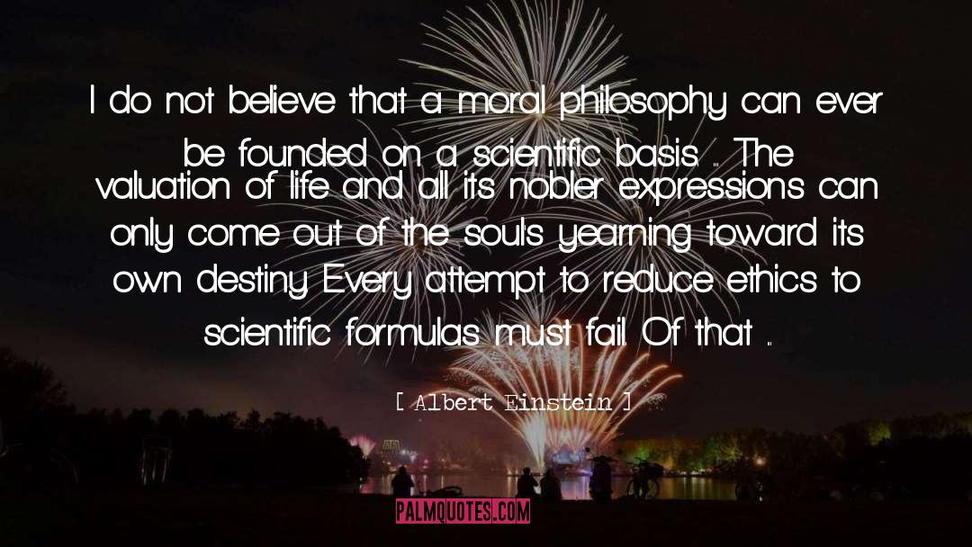 Moral Injury quotes by Albert Einstein