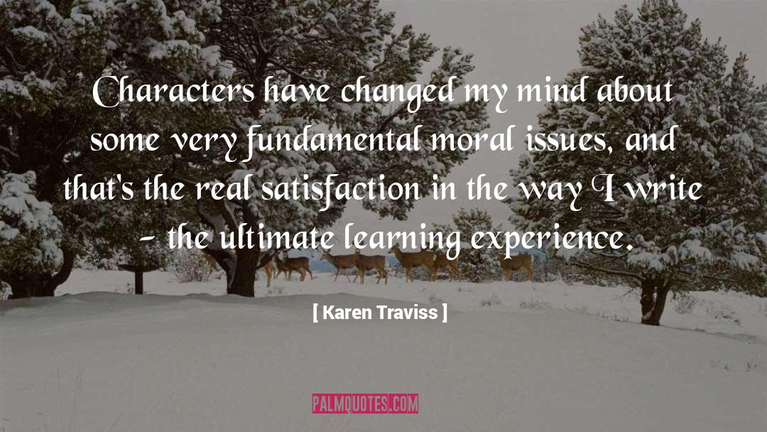 Moral Issues quotes by Karen Traviss