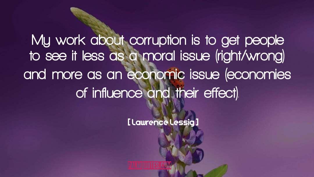 Moral Issues quotes by Lawrence Lessig
