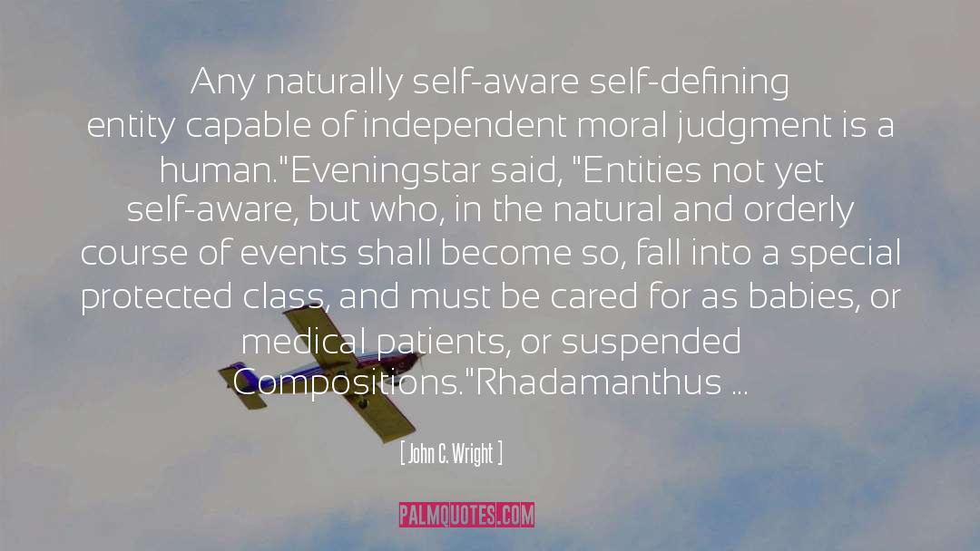 Moral Judgment quotes by John C. Wright