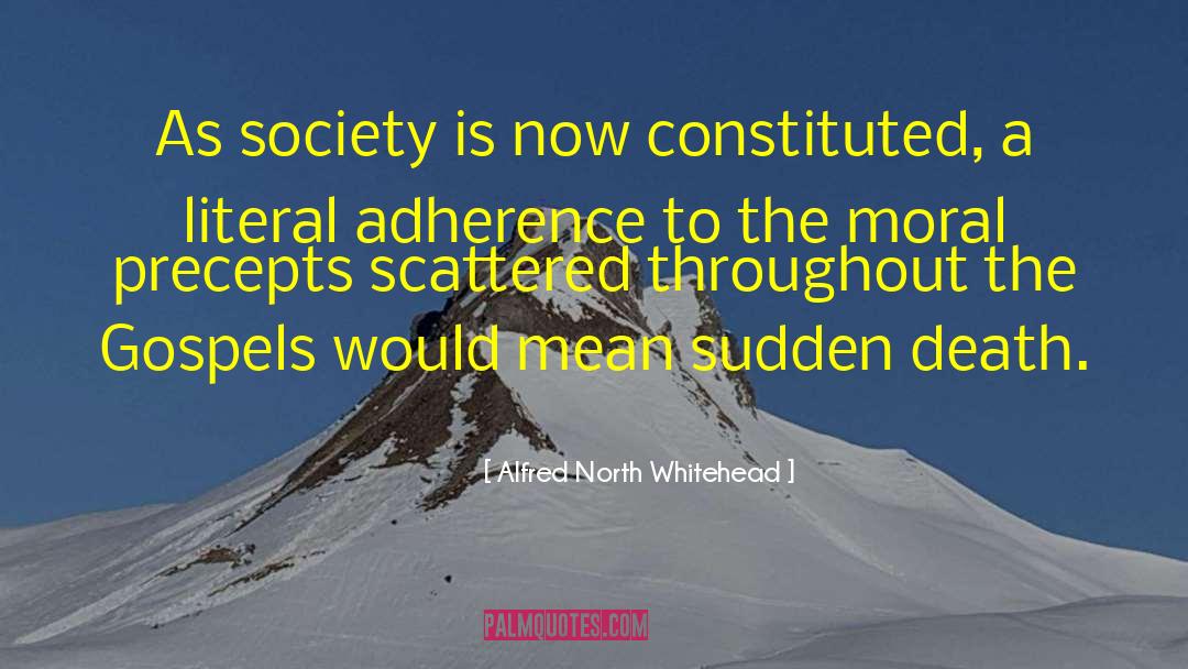 Moral Justification quotes by Alfred North Whitehead