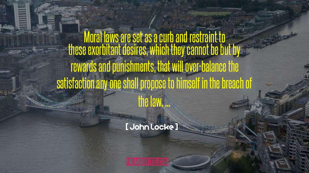 Moral Law quotes by John Locke