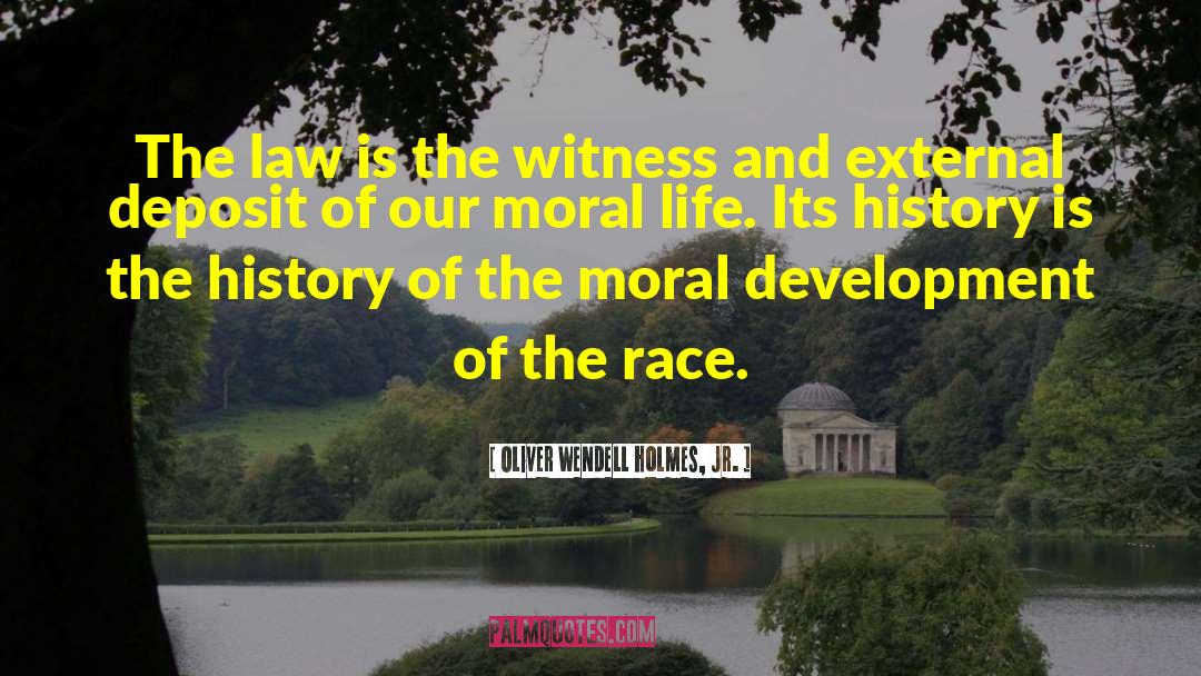 Moral Life quotes by Oliver Wendell Holmes, Jr.