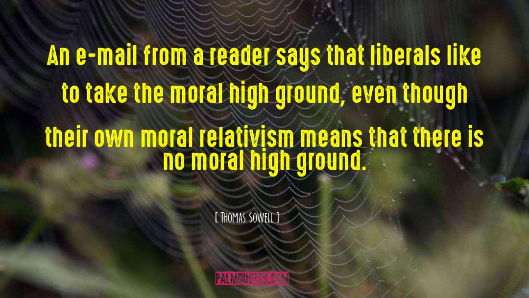 Moral Order quotes by Thomas Sowell