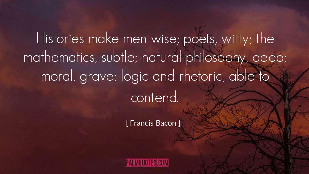 Moral Philosophy quotes by Francis Bacon