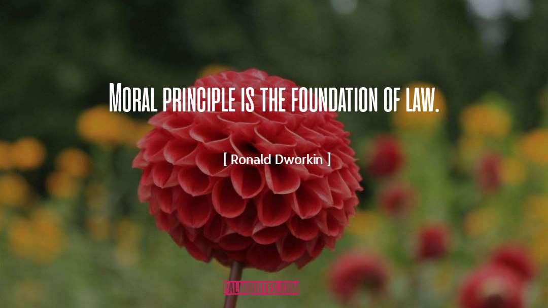 Moral Principle quotes by Ronald Dworkin