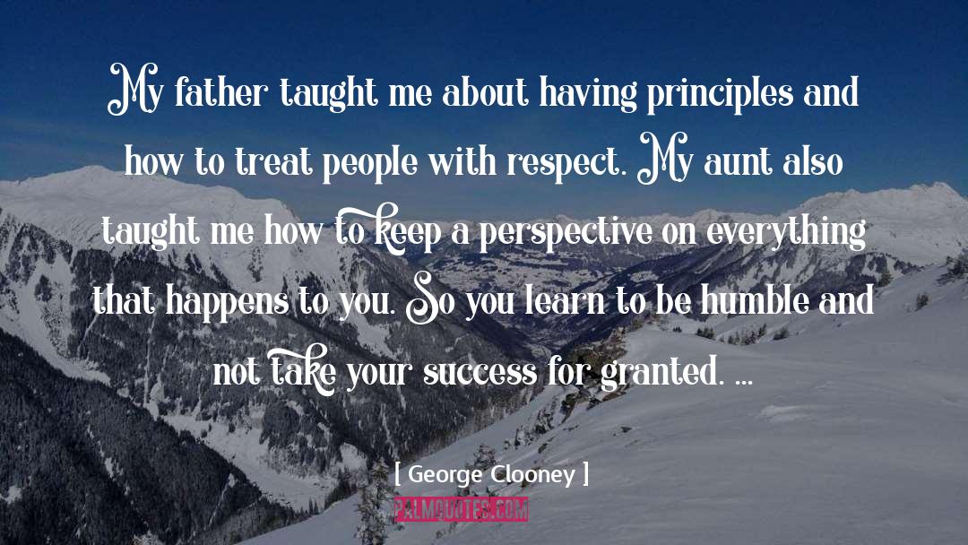 Moral Principles quotes by George Clooney