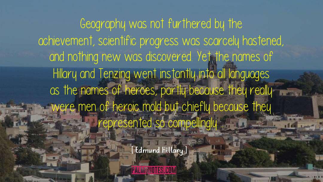 Moral Progress quotes by Edmund Hillary