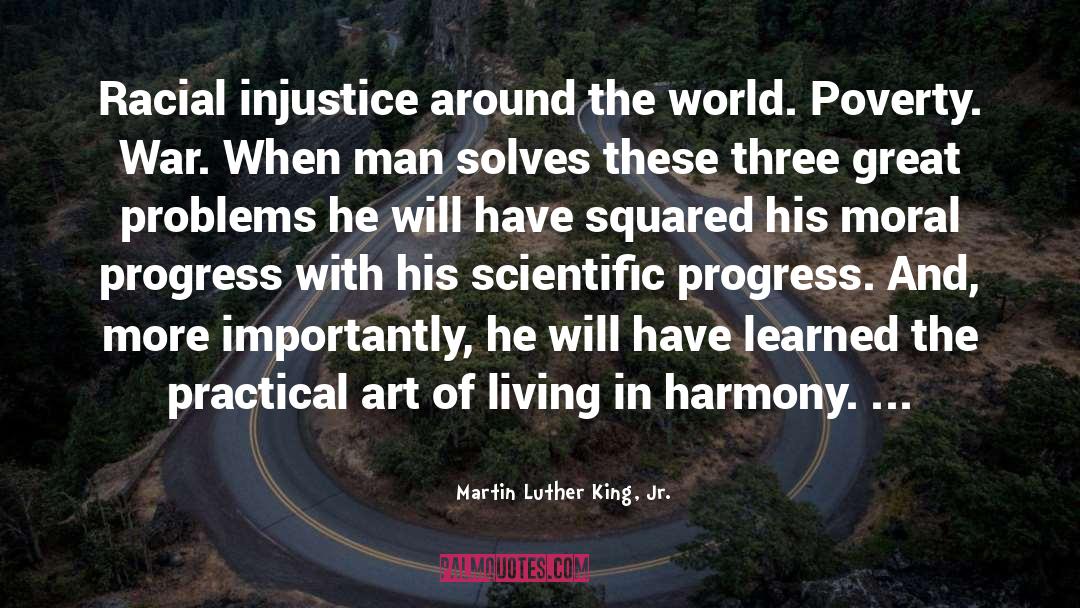 Moral Progress quotes by Martin Luther King, Jr.