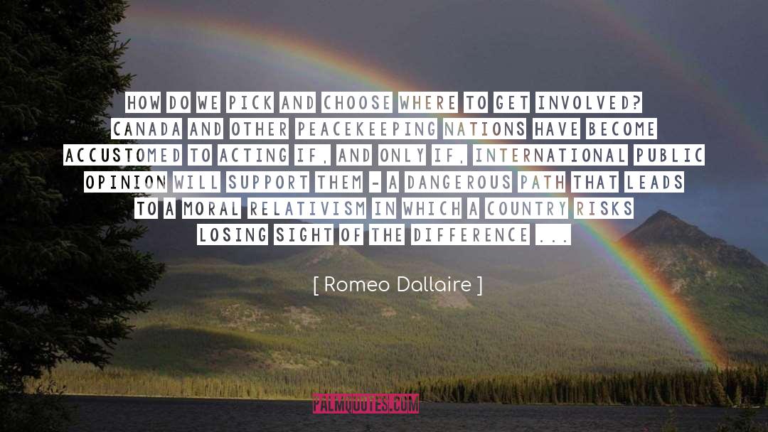 Moral Relativism quotes by Romeo Dallaire