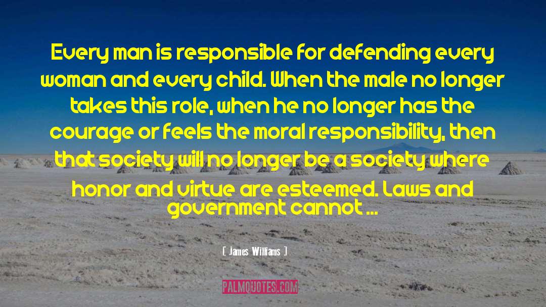 Moral Responsibility quotes by James Williams