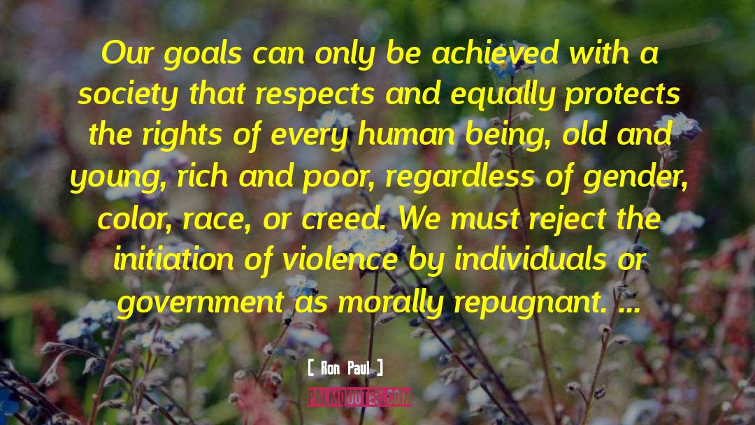 Moral Society quotes by Ron Paul