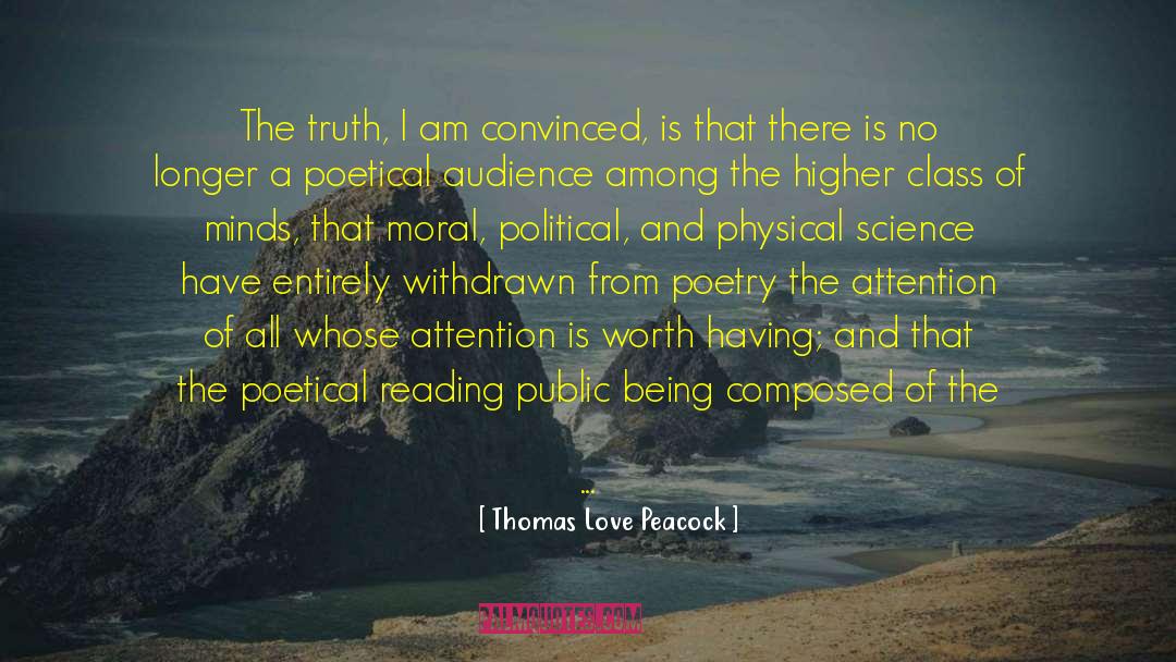 Moral Uncertainty quotes by Thomas Love Peacock