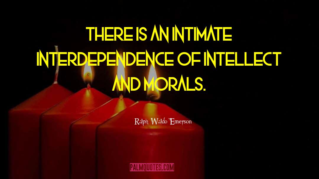 Moral Universe quotes by Ralph Waldo Emerson