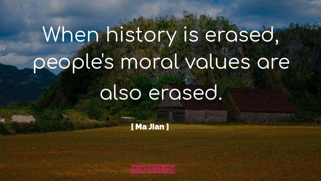 Moral Values quotes by Ma Jian