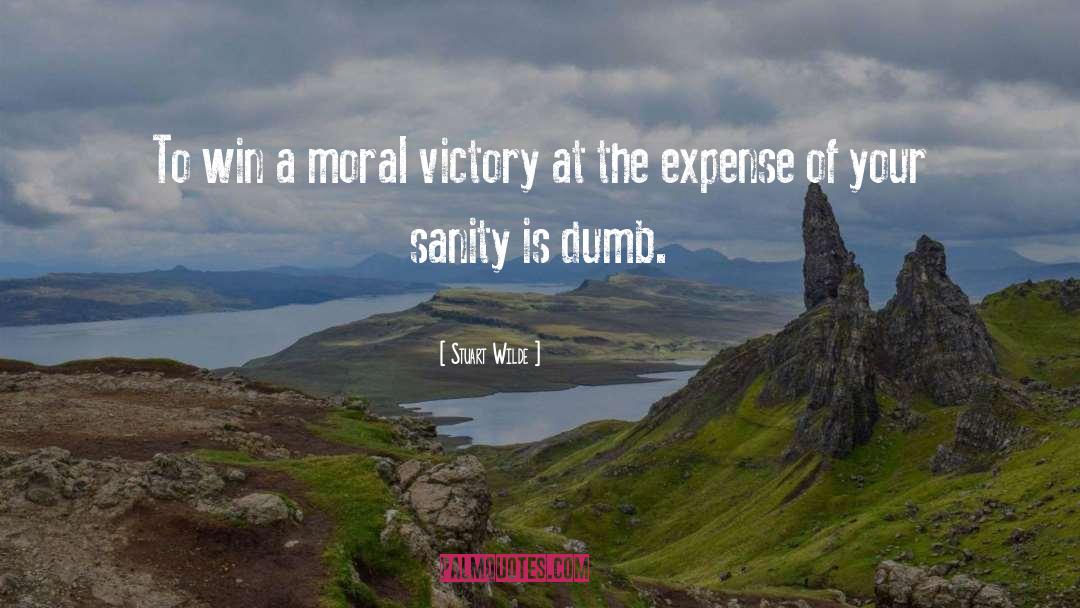 Moral Victory quotes by Stuart Wilde