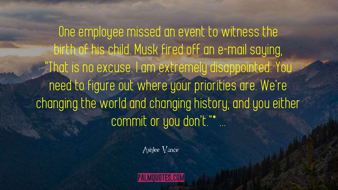 Morale Of An Employee quotes by Ashlee Vance