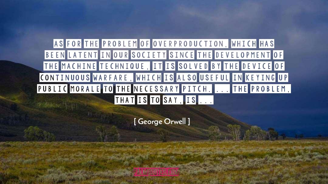 Morale quotes by George Orwell