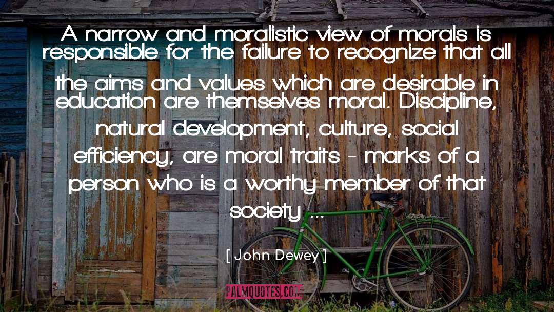 Moralistic quotes by John Dewey