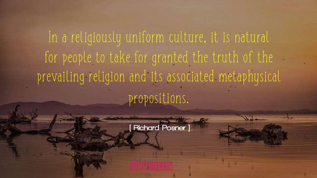 Morality And Religion quotes by Richard Posner