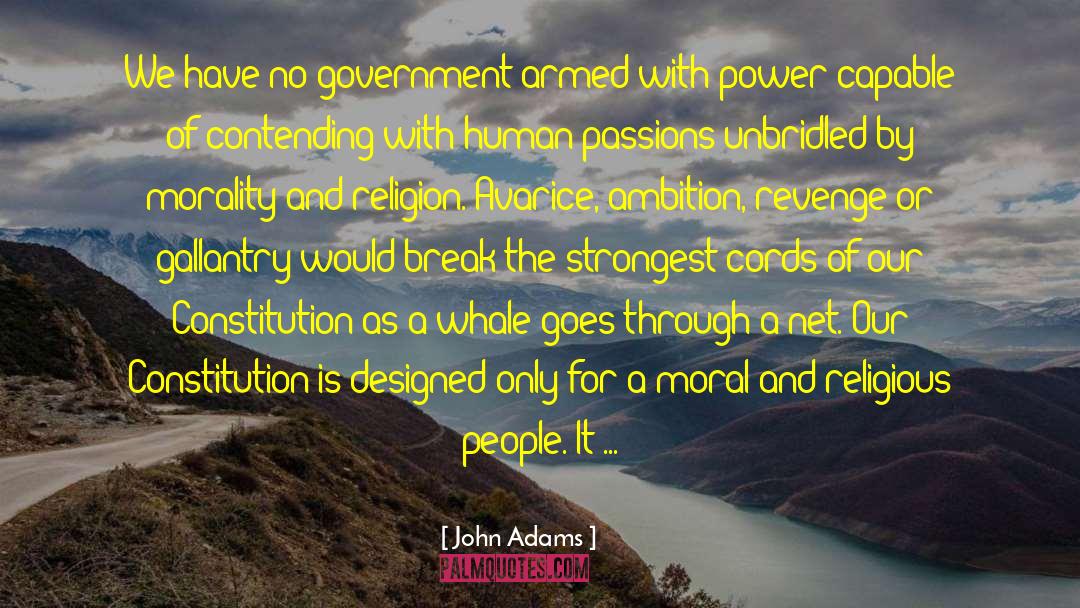 Morality And Religion quotes by John Adams