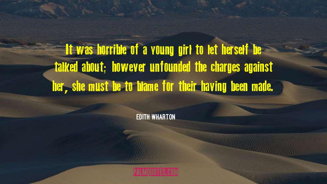 Morality Gossip Scandal quotes by Edith Wharton