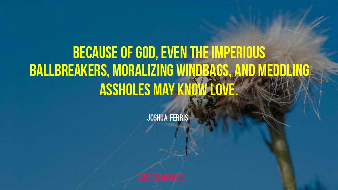 Moralizing quotes by Joshua Ferris