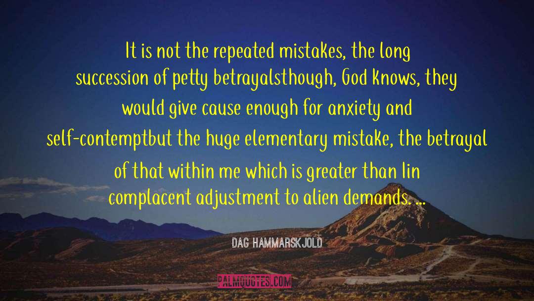 Morals And Integrity quotes by Dag Hammarskjold