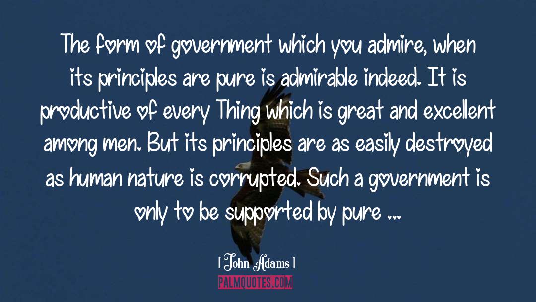 Morals quotes by John Adams