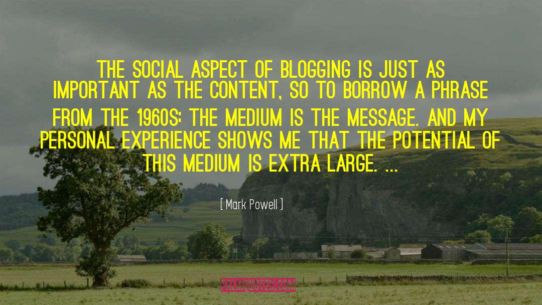 Morasca Large quotes by Mark Powell