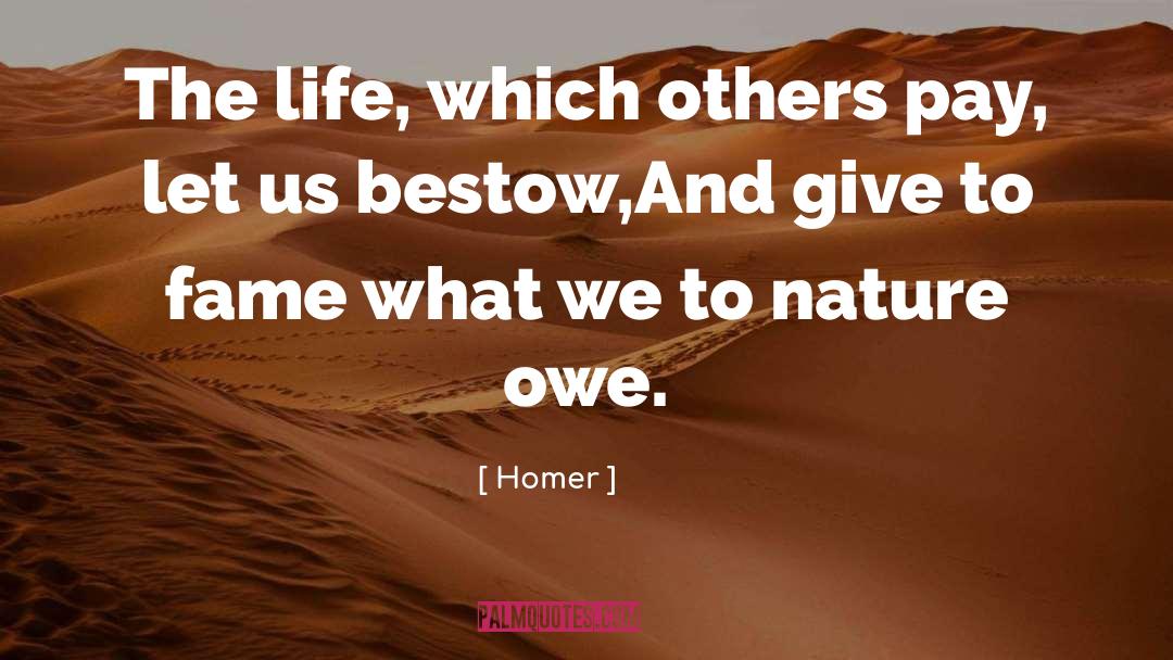 More Giving quotes by Homer