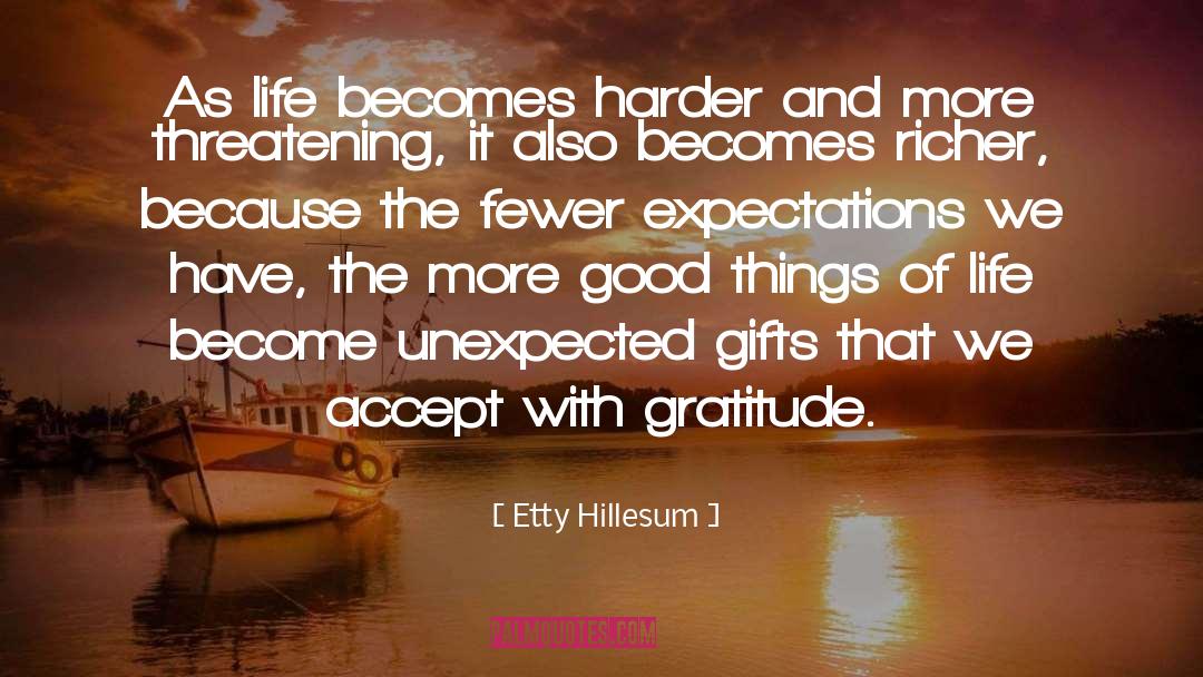 More Good quotes by Etty Hillesum
