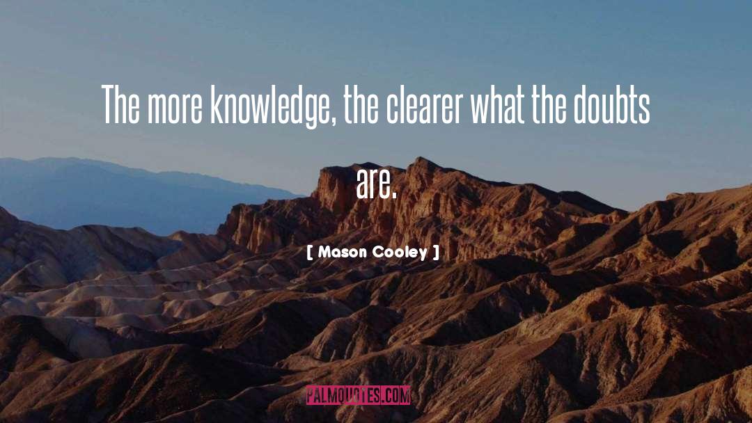 More Knowledge quotes by Mason Cooley
